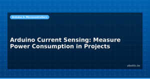 Arduino Current Sensing: Measure Power Consumption in Projects