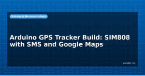 Arduino GPS Tracker Build: SIM808 with SMS and Google Maps