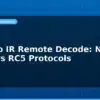 blog arduino ir remote decode nec vs sony vs rc5 protocols 594861