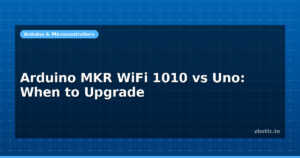 Arduino MKR WiFi 1010 vs Uno: When to Upgrade