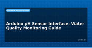 Arduino pH Sensor Interface: Water Quality Monitoring Guide