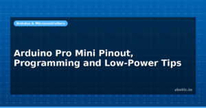 Arduino Pro Mini Pinout, Programming and Low-Power Tips