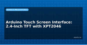 Arduino Touch Screen Interface: 2.4-Inch TFT with XPT2046