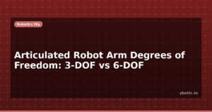 Articulated Robot Arm Degrees of Freedom: 3-DOF vs 6-DOF