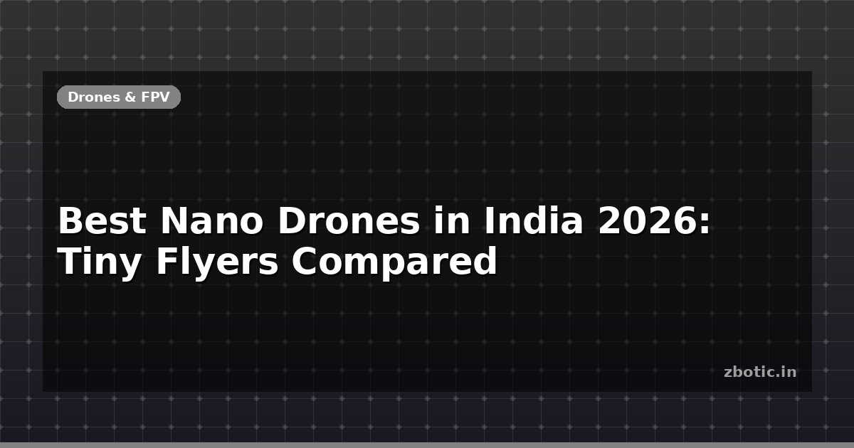 Battery Module Exploded View Best Nano Drones in India 2026: Tiny Flyers Compared - Zbotic