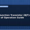 blog bipolar junction transistor bjt regions of operation guide 597125