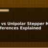 blog bipolar vs unipolar stepper motor key differences explained 596627