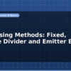 blog bjt biasing methods fixed voltage divider and emitter bias 597177