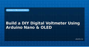 Build a DIY Digital Voltmeter Using Arduino Nano & OLED