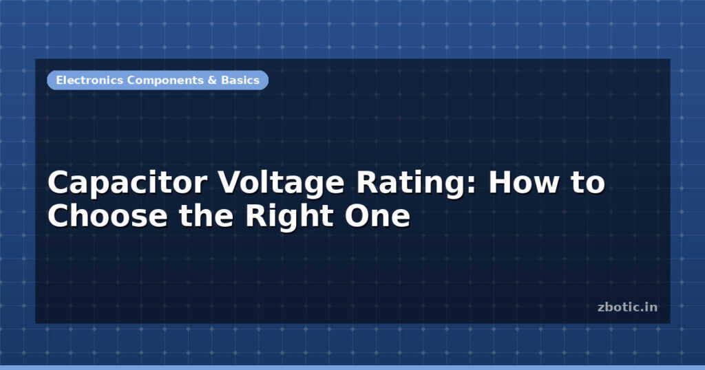 Blog Capacitor Voltage Rating How To Choose The Right One 596690 Large