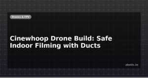 Cinewhoop Drone Build: Safe Indoor Filming with Ducts