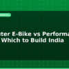 blog commuter e bike vs performance e bike which to build india 598933