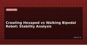 Crawling Hexapod vs Walking Bipedal Robot: Stability Analysis