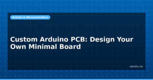 Custom Arduino PCB: Design Your Own Minimal Board