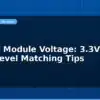 blog display module voltage 3 3v vs 5v logic level matching tips 597168