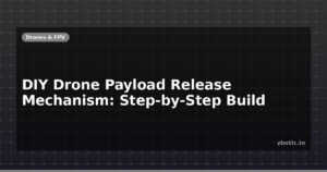 DIY Drone Payload Release Mechanism: Step-by-Step Build