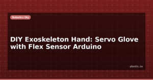 DIY Exoskeleton Hand: Servo Glove with Flex Sensor Arduino