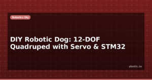 DIY Robotic Dog: 12-DOF Quadruped with Servo & STM32