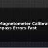 blog drone magnetometer calibration fix compass errors fast 596099