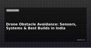 Drone Obstacle Avoidance: Sensors, Systems & Best Builds in India