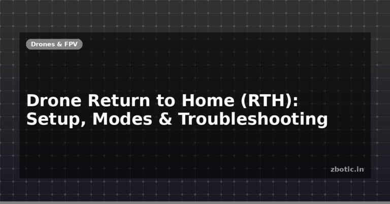 Drone Return to Home (RTH): Setup, Modes & Troubleshooting