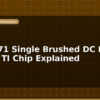 blog drv8871 single brushed dc motor driver ti chip explained 597090