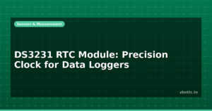 DS3231 RTC Module: Precision Clock for Data Loggers