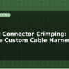 blog dupont connector crimping how to make custom cable harness 598607