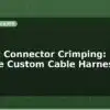 blog dupont connector crimping how to make custom cable harness 598607
