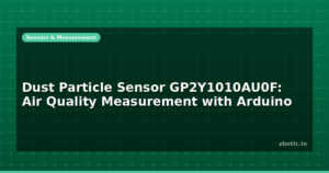 Dust Particle Sensor GP2Y1010AU0F: Air Quality Measurement with Arduino