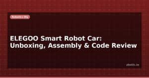 ELEGOO Smart Robot Car: Unboxing, Assembly & Code Review