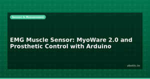 EMG Muscle Sensor: MyoWare 2.0 and Prosthetic Control with Arduino