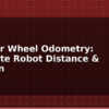 blog encoder wheel odometry calculate robot distance position 597749