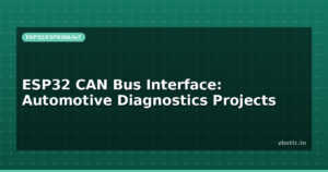 ESP32 CAN Bus Interface: Automotive Diagnostics Projects