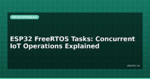 ESP32 FreeRTOS Tasks: Concurrent IoT Operations Explained