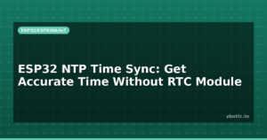 ESP32 NTP Time Sync: Get Accurate Time Without RTC Module