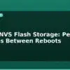 blog esp32 nvs flash storage persist settings between reboots 595316
