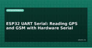 ESP32 UART Serial: Reading GPS and GSM with Hardware Serial
