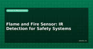 Flame and Fire Sensor: IR Detection for Safety Systems