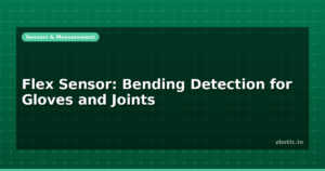Flex Sensor: Bending Detection for Gloves and Joints