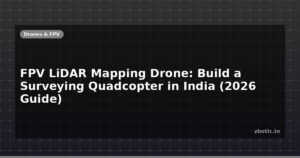 FPV LiDAR Mapping Drone: Build a Surveying Quadcopter in India (2026 Guide)