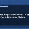 blog fuse types explained glass ceramic and polyfuse selection guide 597247