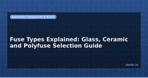 Fuse Types Explained: Glass, Ceramic and Polyfuse Selection Guide