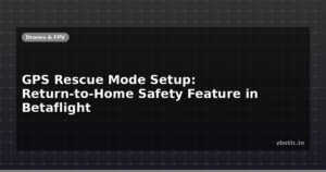GPS Rescue Mode Setup: Return-to-Home Safety Feature in Betaflight