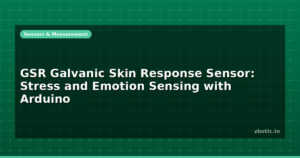 GSR Galvanic Skin Response Sensor: Stress and Emotion Sensing with Arduino