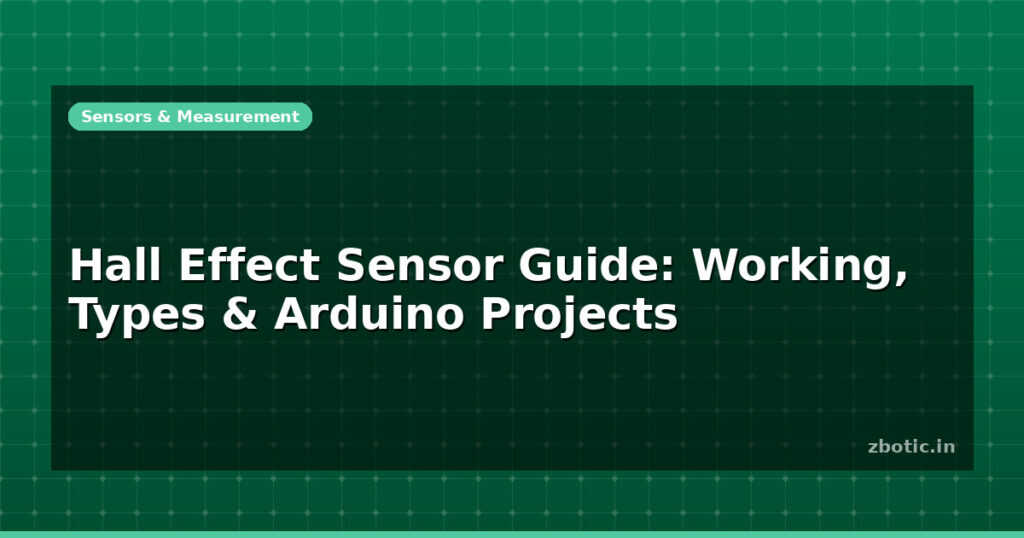 Blog Hall Effect Sensor Guide Working Types Arduino Projects 597655 Large