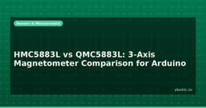 HMC5883L vs QMC5883L: 3-Axis Magnetometer Comparison for Arduino