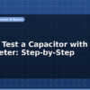 blog how to test a capacitor with multimeter step by step 596988
