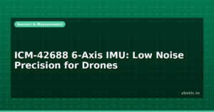 ICM-42688 6-Axis IMU: Low Noise Precision for Drones