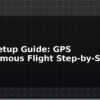 blog inav setup guide gps autonomous flight step by step 595891